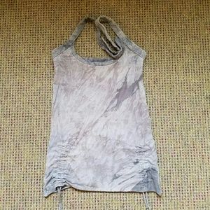 Sinewmoon scrunched sides dress